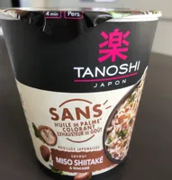 Nouilles japonaises saveur miso shitaké et wakamé