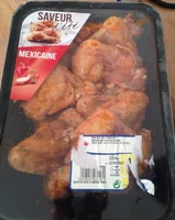 Ailes de poulet saveur mexicaine