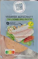 Veganer Aufschnitt typ Lyoner Grillgemüse