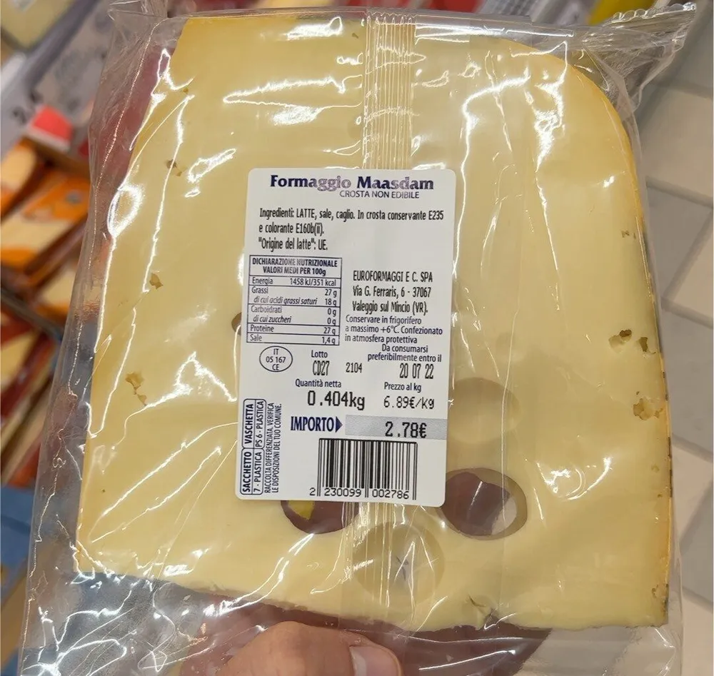 Formaggio maasdam