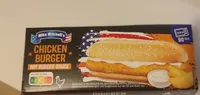 Chicken-Burger mit Burger-Sauce