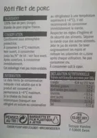 Rôti filet de porc