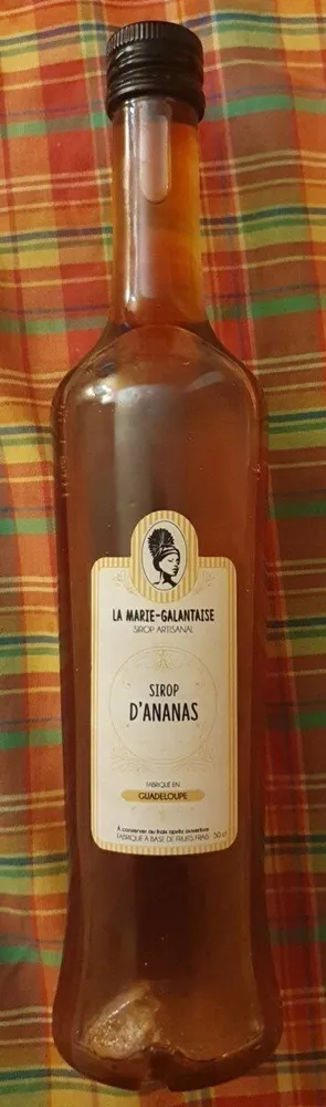 sirop d'ananas