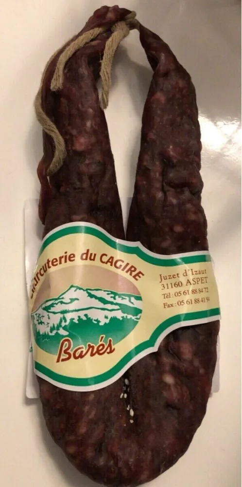 Saucisse de foie seche