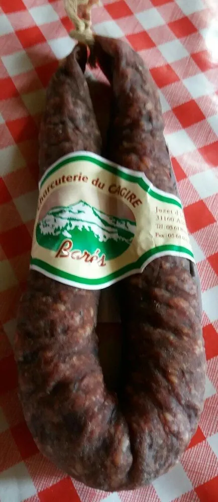 Saucisse de foie sèche