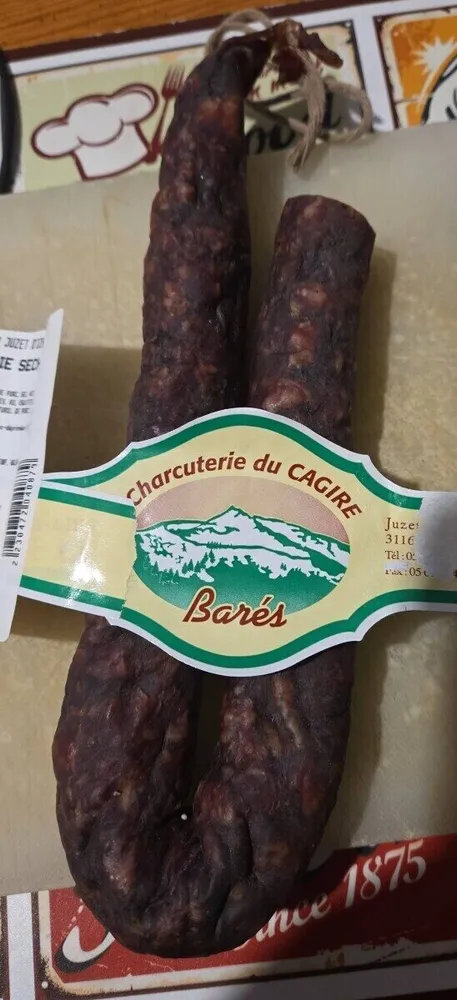 Saucisse de foie seche