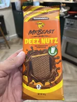 BAR DEEZ NUTZ MILK CHOCOLATE WITH PEANUT BUTTER