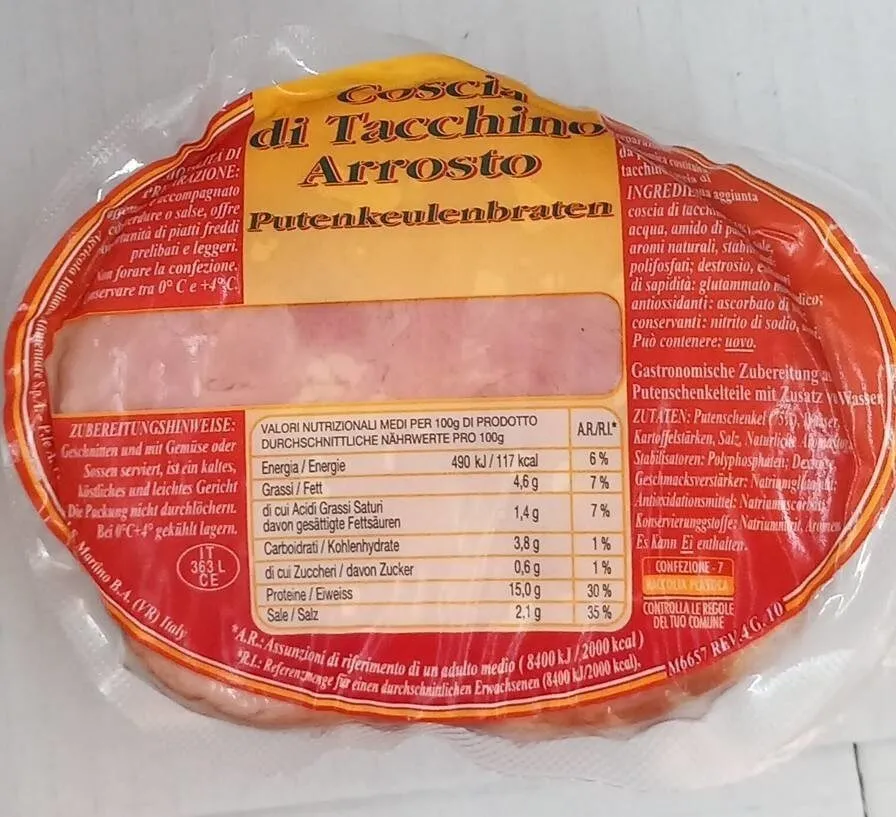 Coscia di tacchino arrosto