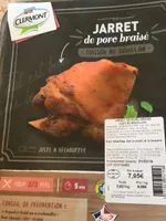 Jarret de porc braise