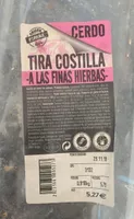 TIRA DE COSTILLA A LAS FINAS HIERBAS