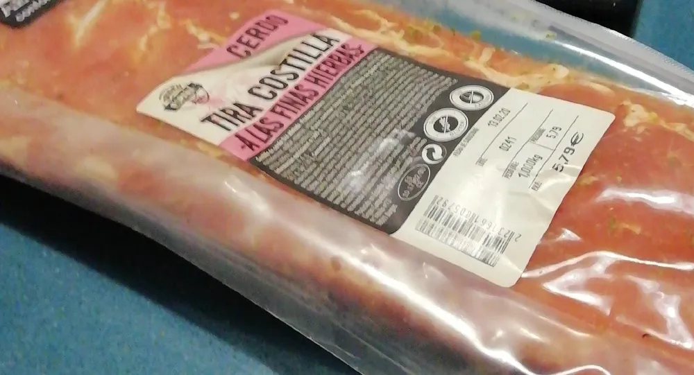 Tira de costilla a las finas hierbas