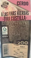 Costillas de cerdo a las finas hierbas