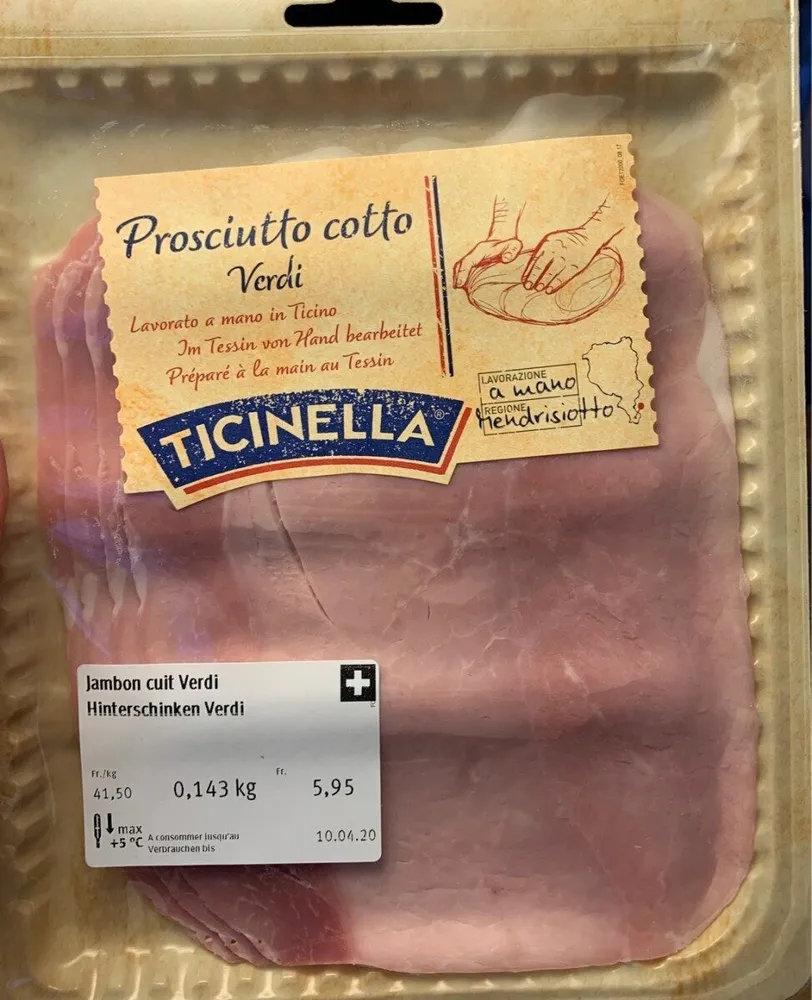 Prosciutto cotto Verdi