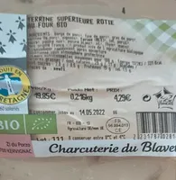 Terrine supérieure rôtie au four