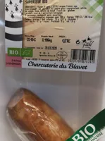 Saucisson à l'ail supérieur bio