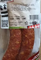 2 saucisses supérieures à cuire