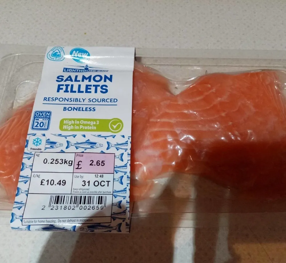 Salmon fillets