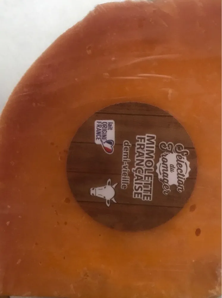 Mimolette Francaise demi-vieille