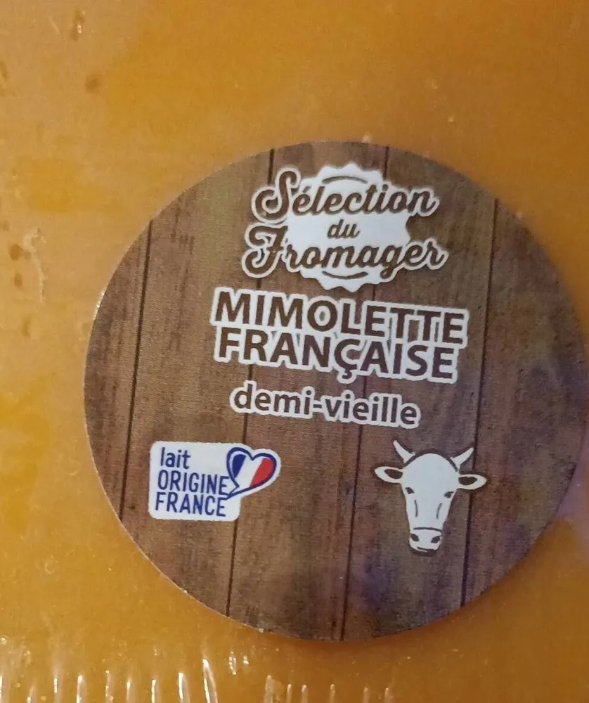 Mimolette française demi-vieille