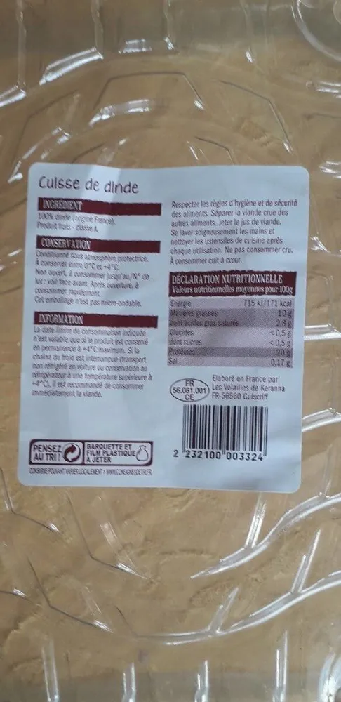 Cuisse de dinde