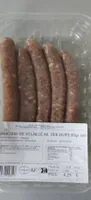 Saucisses de volaille des ours
