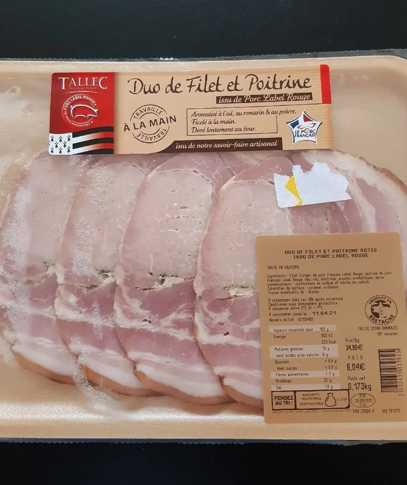 Duo de filet et poitrine