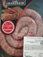 Saucisse porc et boeuf