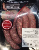 Saucisse porc et boeuf persillée