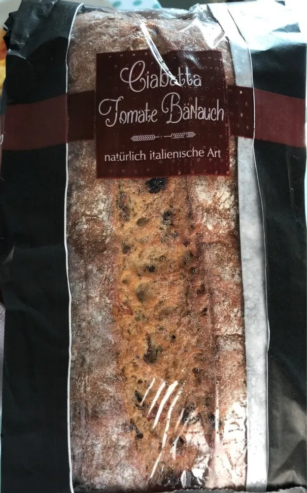 Cibatta tomate Bärlauch