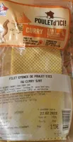 Filet émincé de poulet au curry