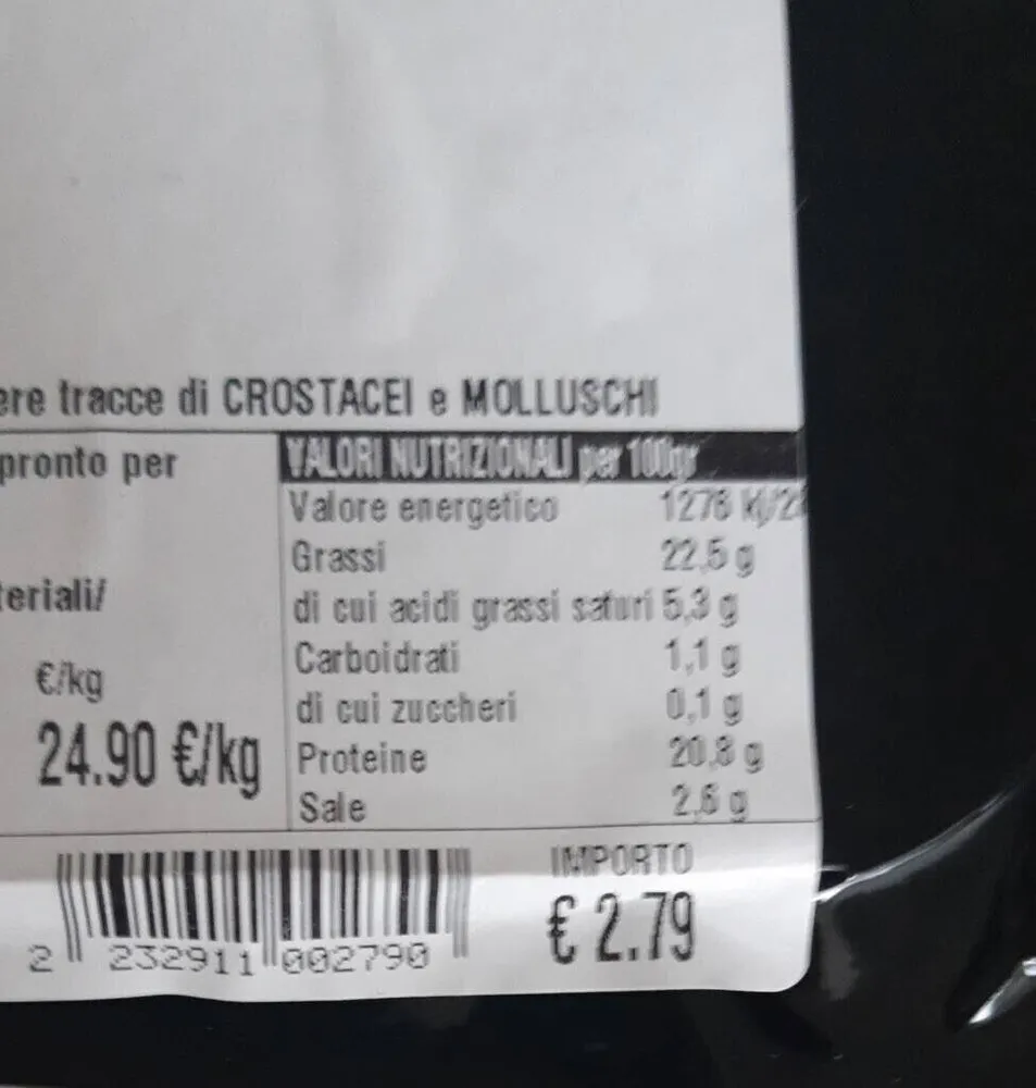Filetto sgombro affumicato
