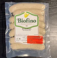 Bio-Geflügel MiniBratwurst