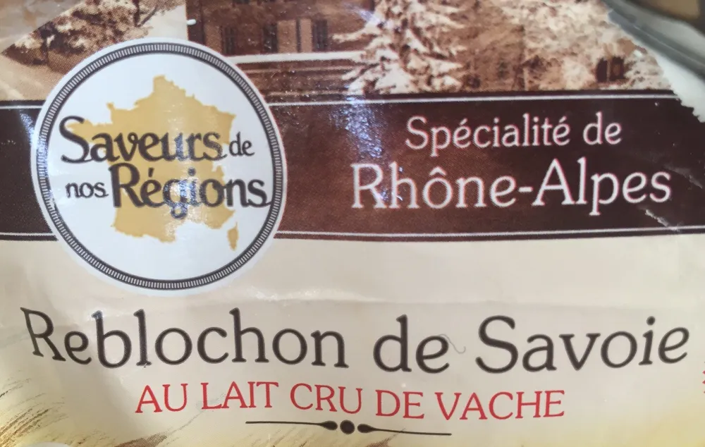 Reblochon de savoie au lait cru