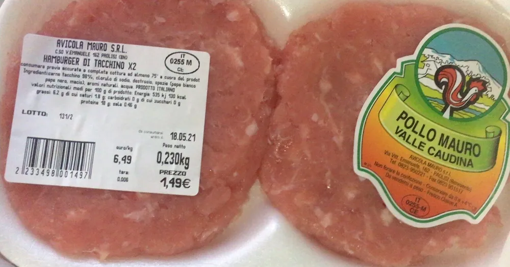 Hamburgher di tacchino