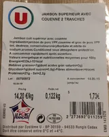 Jambon superieur avec couenne
