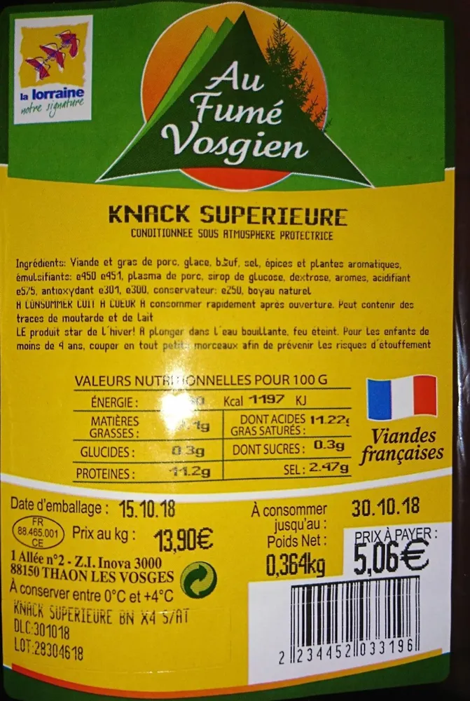 Knack supérieure