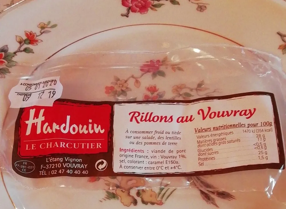 Rillons au vouvray