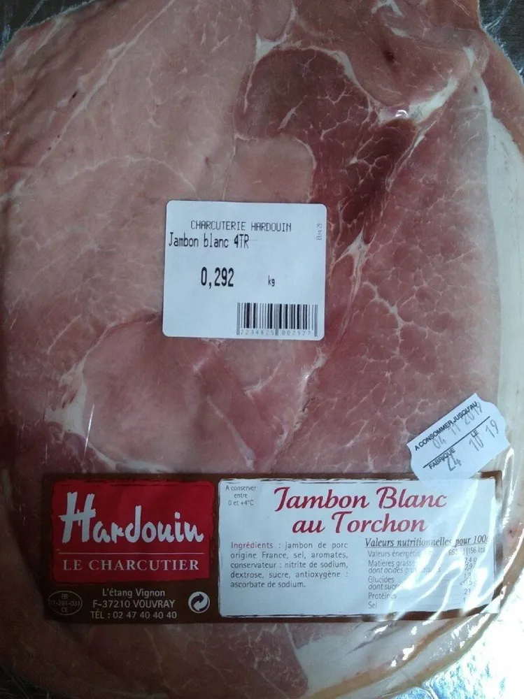Jambon blanc au torchon