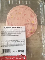 Roulade pistachée