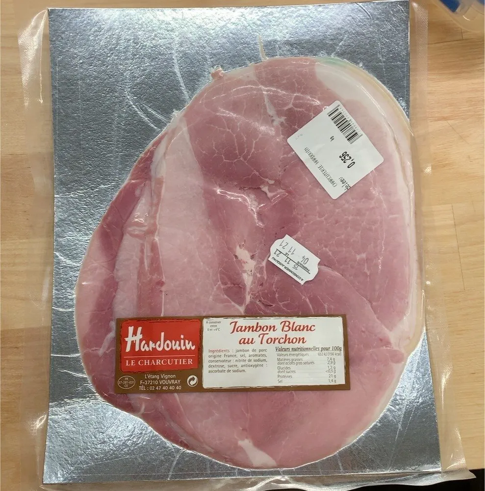 Jambon blanc au torchon