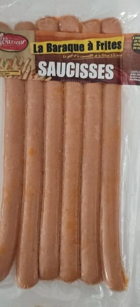 Saucisses la baraque à frites