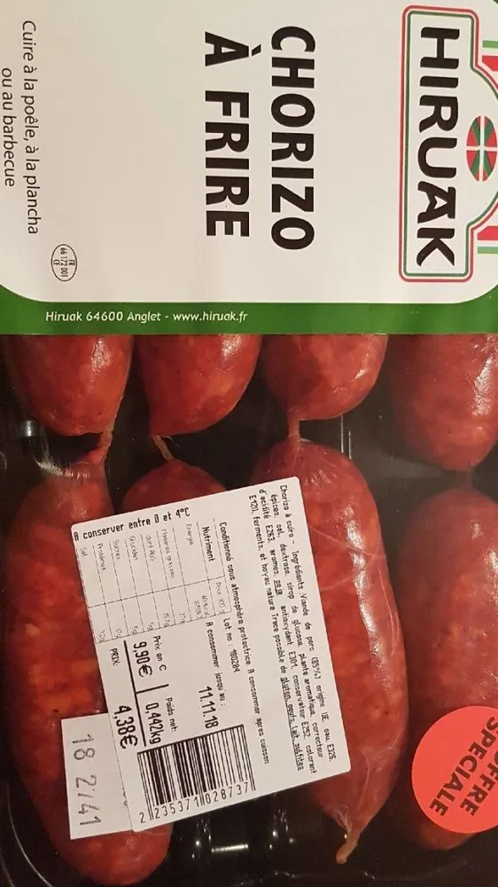 Chorizo à frire