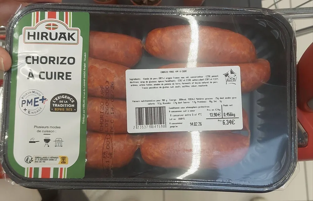 Saucisson à cuire