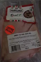 Jarret de porc demi sel