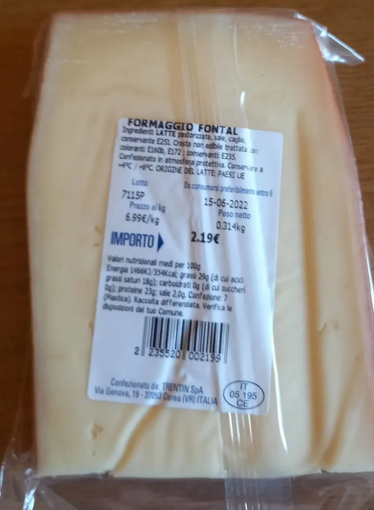 Formaggio Fontal