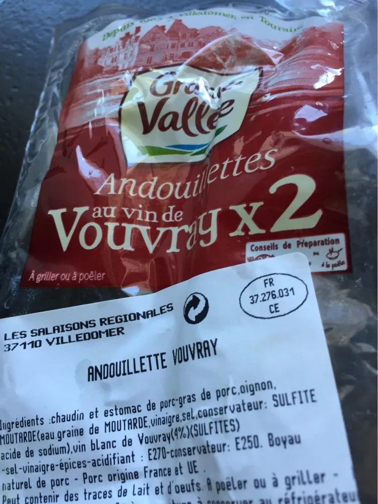 Andouillette au vin de vouvray