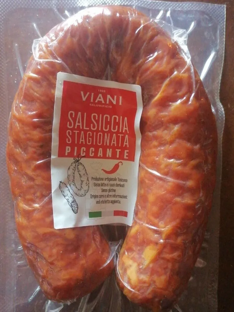 Salsiccia stagionata piccante