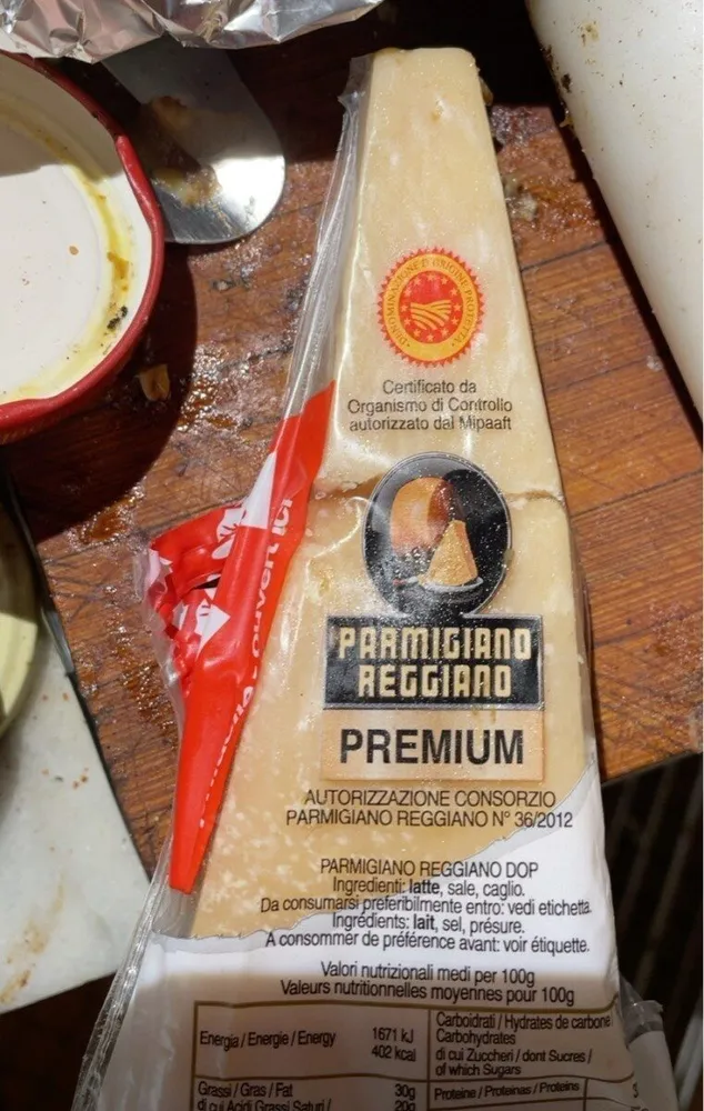 Parligiano reggiano premium