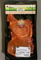 Cotelette de porc marinée
