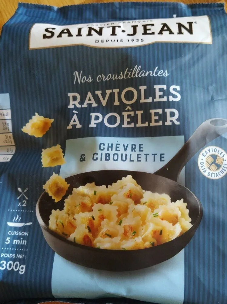 Ravioles à poêler